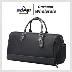 BOPAI New Handbag Men Business Briefcase, Business Travel Dry And Wet Separation Sports Fitness Large Capacity Portable Leisure