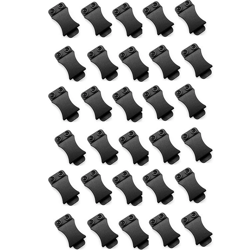 30PCS Quick Clips For 1.5 Inch Belts For Kydex Belt Clip Loop With Screw Fits Applications Tool Part