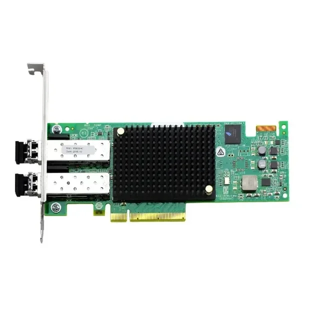 Tarjeta Pcie de red Original nueva 16 Gb/s canal de fibra PCI Express 3,0 adaptador de Bus Host de doble canal LPE160002 tarjeta de red de 10g