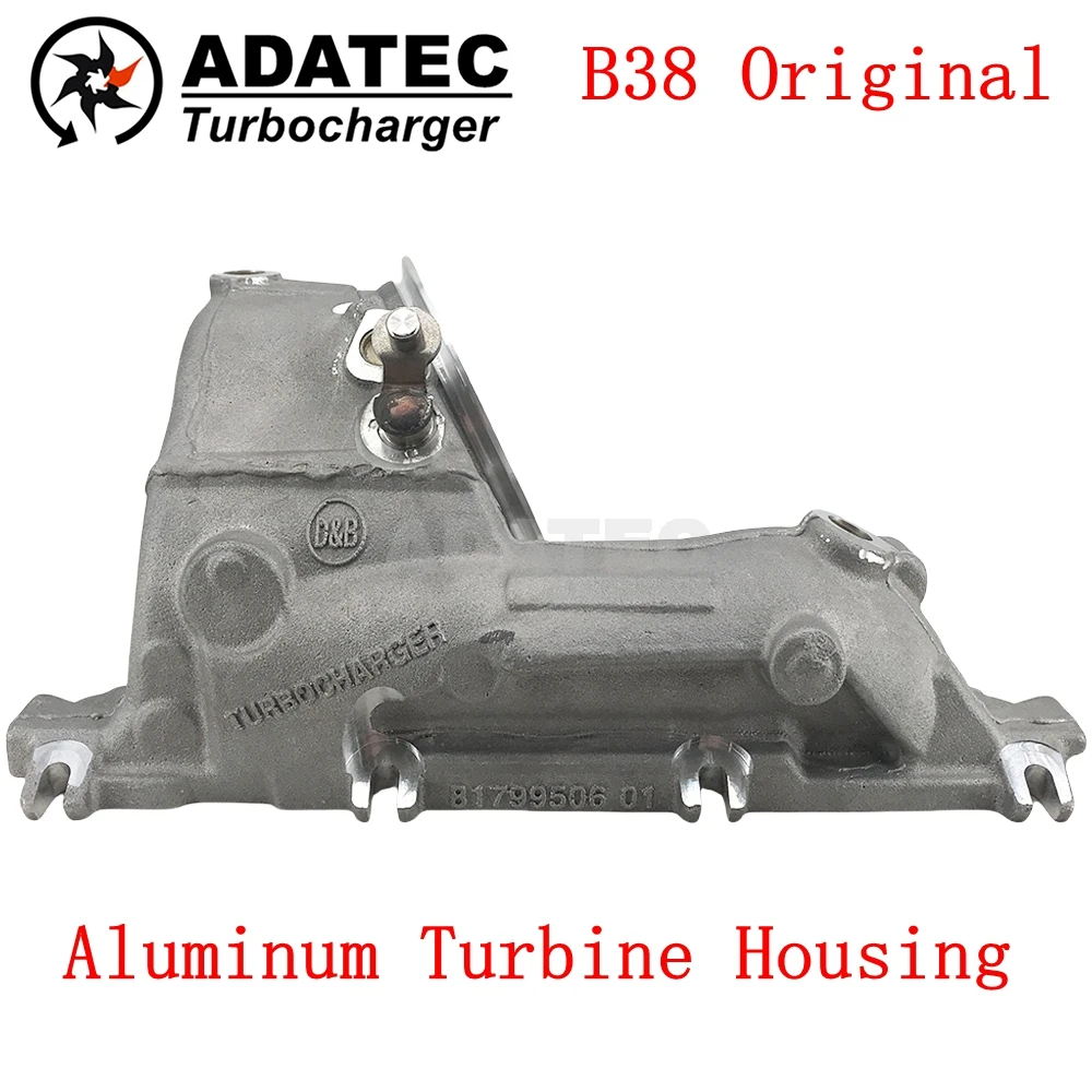 B38 Original Aluminum Turbine Housing 7633795 7636784 11657633795 11659895980 for BMW 116i 118i 218i 318i 418i B38B15 F20 F21