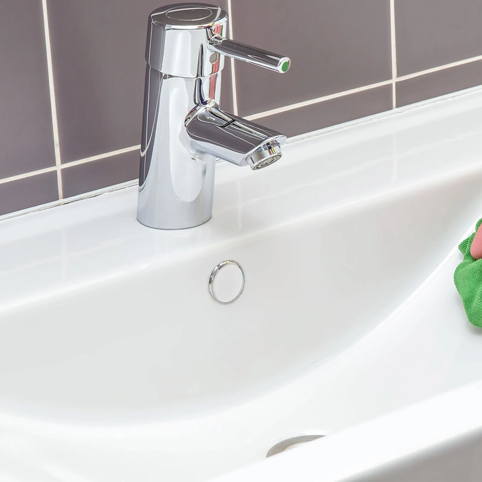 Silicone Bathroom Sink Overflow Plug White Reusable Silicone Drain Cover Odor Proof Floor Drain Plug for Kitchen Wash Basin