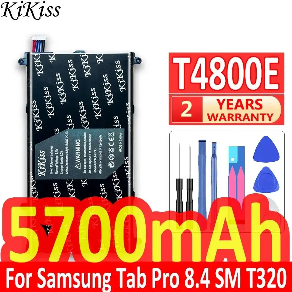 

For Samsung Galaxy Tab Pro 8.4 SM T320 T321 T325 T4800E T4800C High-Capacity 5700mAh Tablet Battery