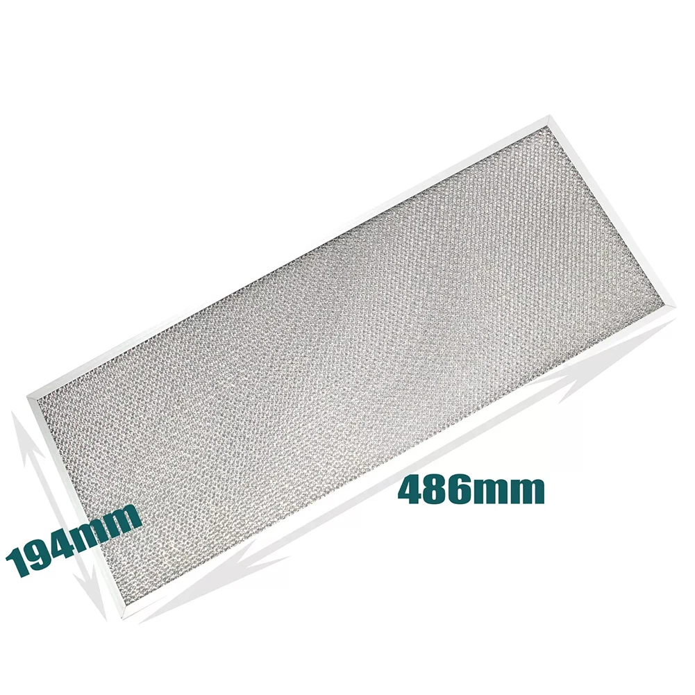 Aluminum Grease Filter Cooker Hood Filters Home Cooking Air Circulation Maintenance Aluminum Alloy Material For R5060S