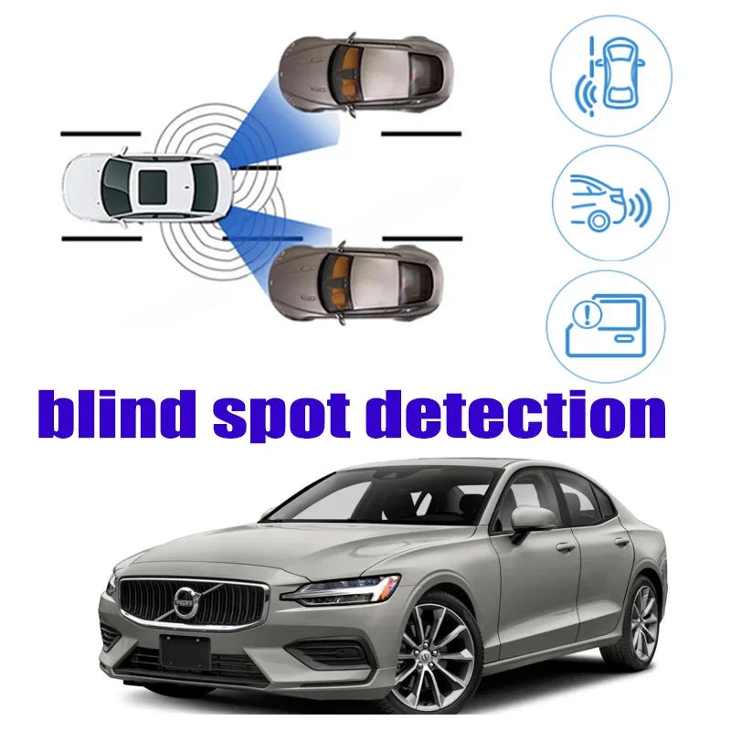 For VOLVO S60 S60L 2014~2018 Car BSD BSA BSM Blind Area Spot Warning Safety Drive Alert Mirror Rear Radar Detection System