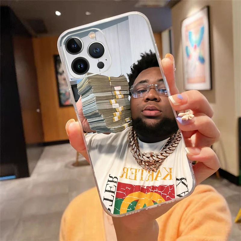Rapper R-Rod Wave Fashion Soft TPU Phone Case For iphone 17ProMax 17Air 16 15 14 13 Pro Max 16 15 14 13 12 11 Pro Plus