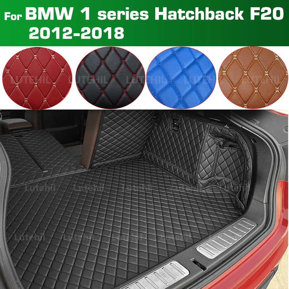 For BMW 1 Series Hatchback F20 2012-2018 Auto Full Coverage Trunk Mat Car Protective Pad Cargo Liner Interior Accessories