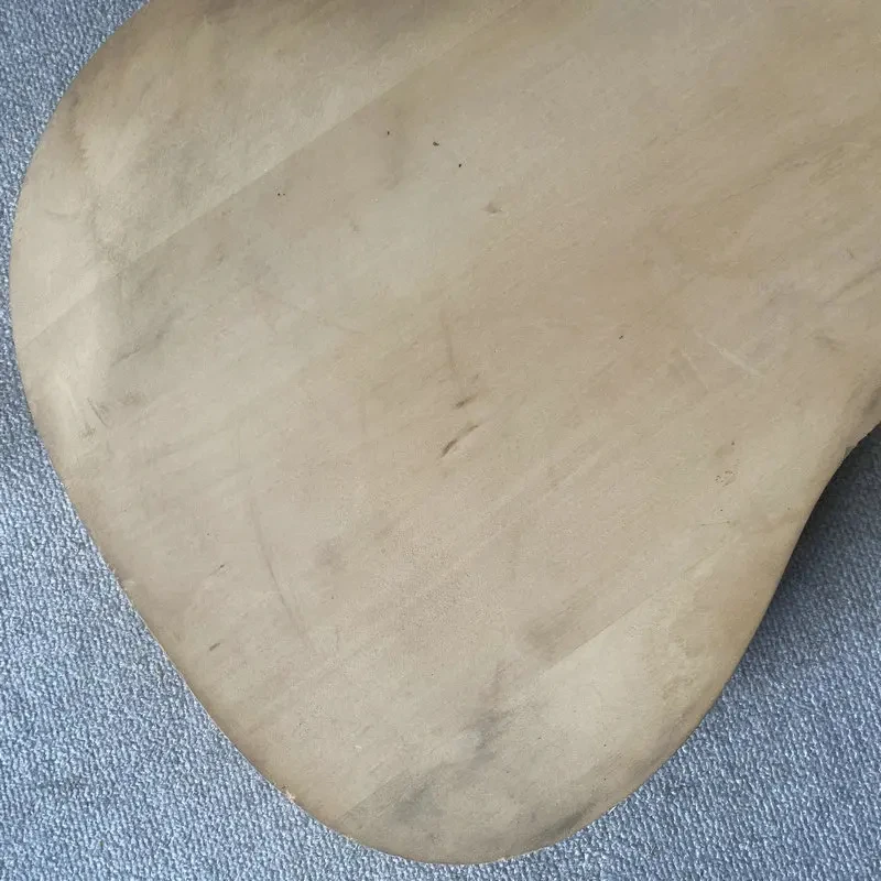 IB011 Natural Color Raw Materials Solid Basswood  ST Electric Guitar Body DIY Replace No Paints Right Hand Uncut Unfinished
