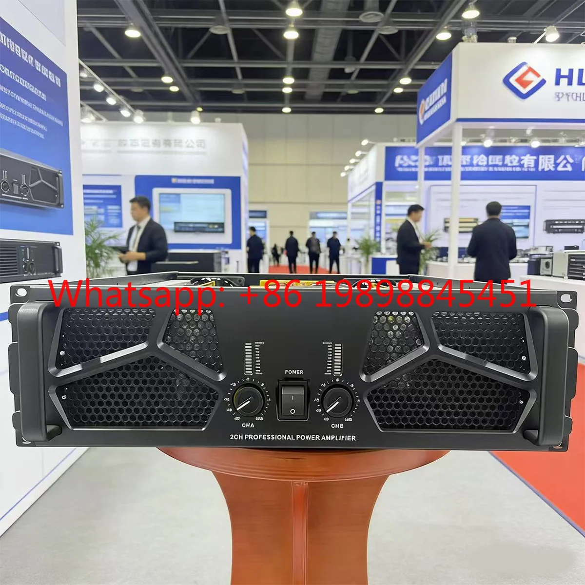 TD 2*3000W Professional High-power Amplifier, Easily Powering a 21-inch Subwoofer, Perfect for Dedicated Stage Performances.