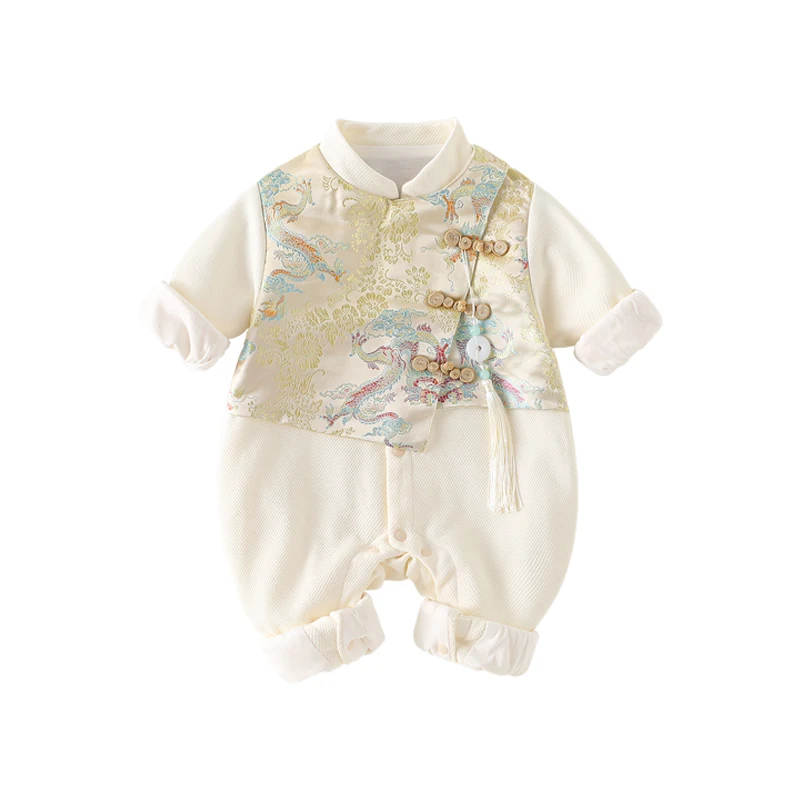 Nuovo vestito cinese per bambini Sle Vestiti autunnali Vestito per bambini Rer per celebrazione di 00 giorni e pantaloni lunghi a vita alta da indossare all'aperto