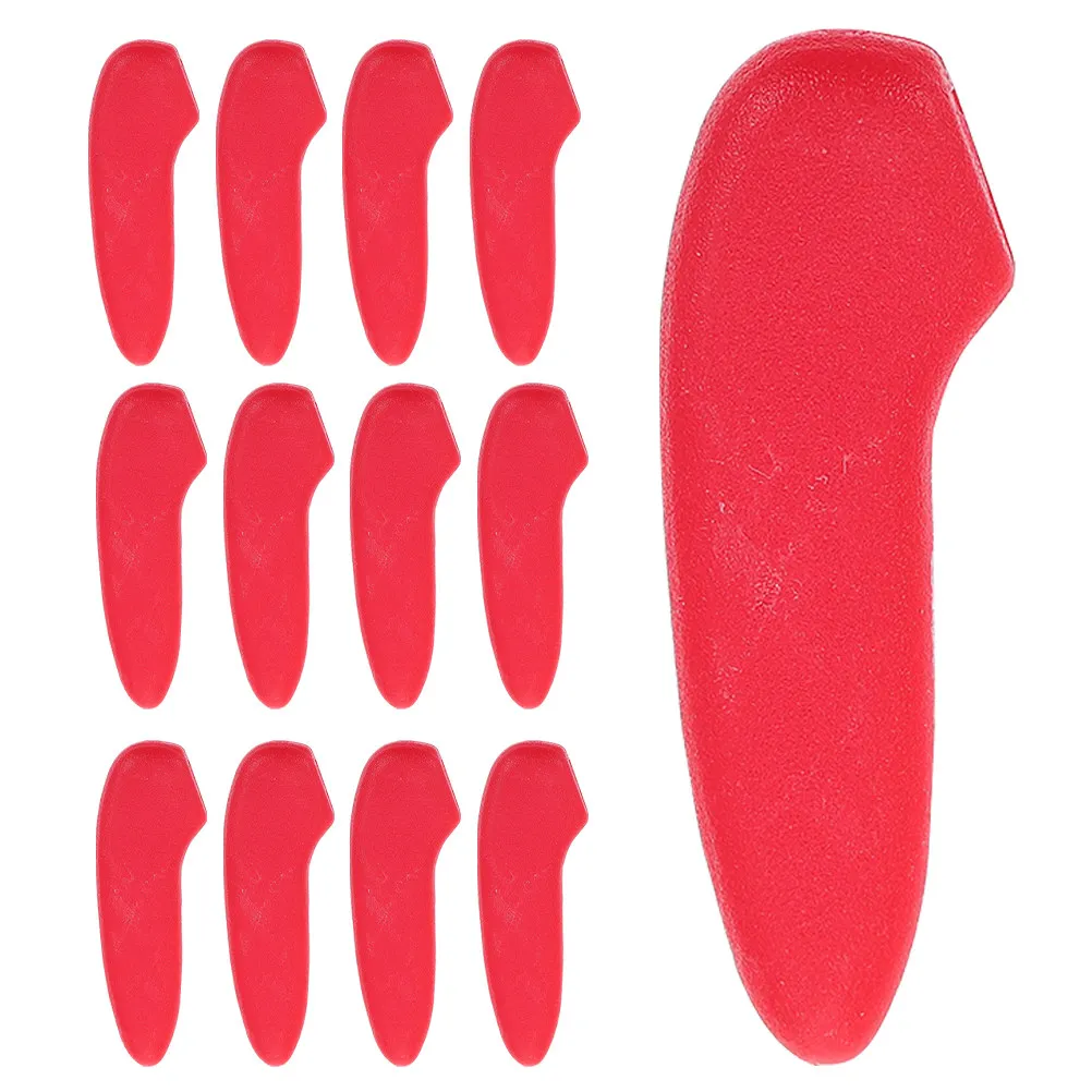 40Pcs Washable Plastic Knife Blade Guards Anti-Scratch Tip Protectors for Kitchen Knives Drawer Storage Hand Protection