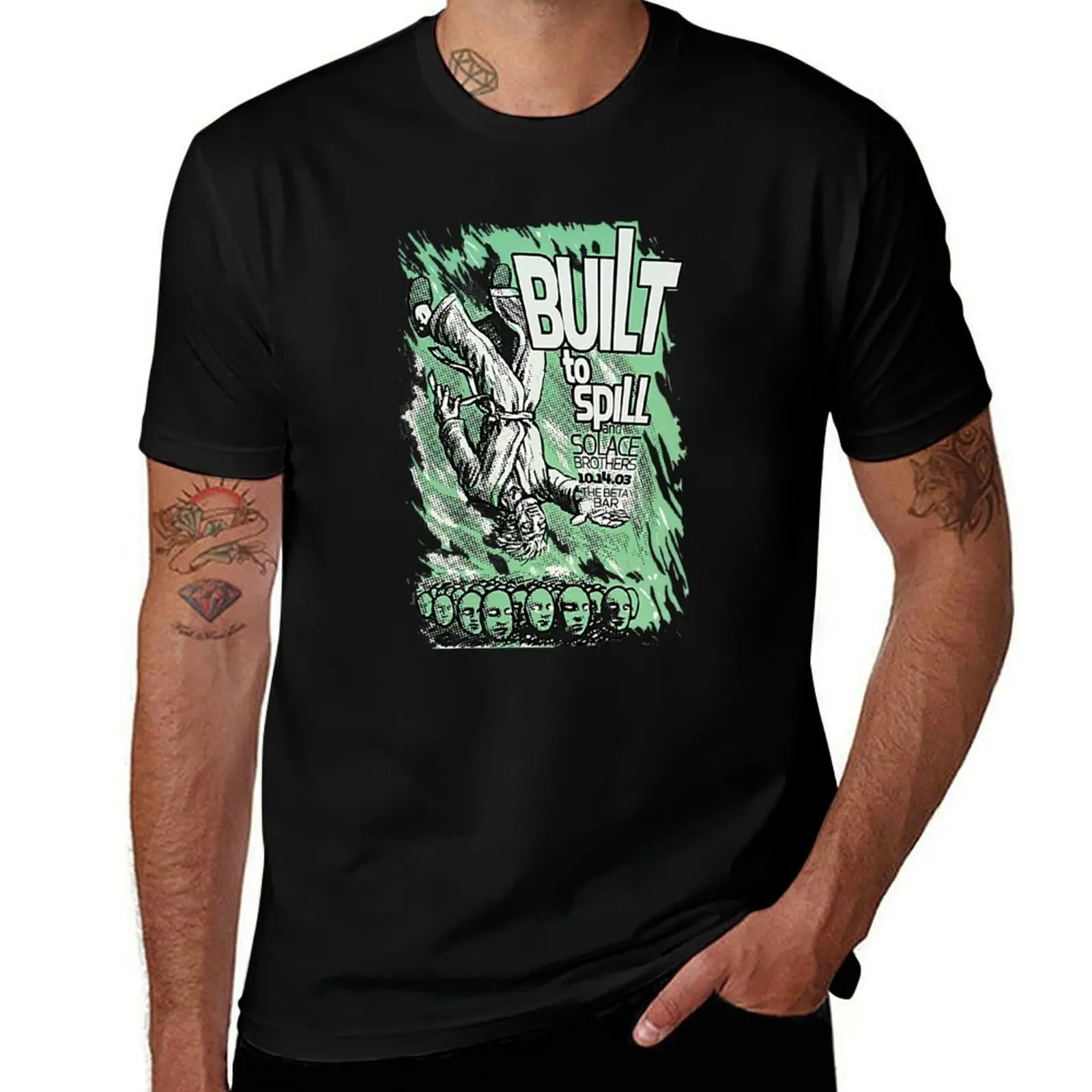 Built to Spill 9 T-Shirt Breathable Travel T-Shirt