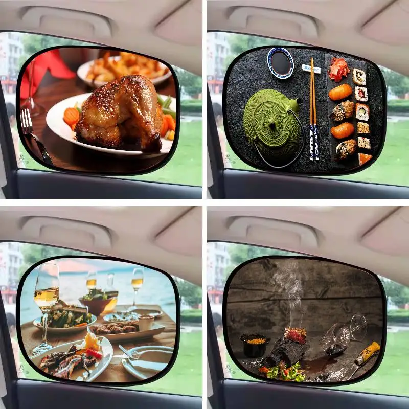 

G-Gastronomy 1-Pack Car Side Window Sunshade Heat Insulation Static Absorption Car Sun Barrier Driver Shade Interior
