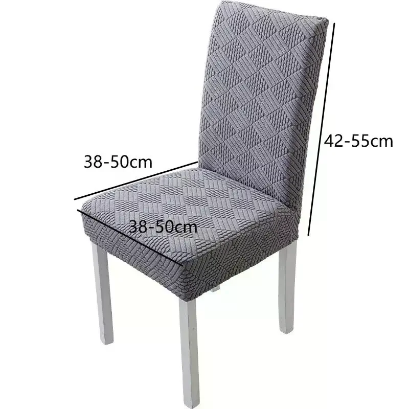 Fodera elastica per sedia Dimensioni universali Fodera per sedia economica Grande sedile elastico per la casa Seatch Fodere per sedie per sala da pranzo di casa