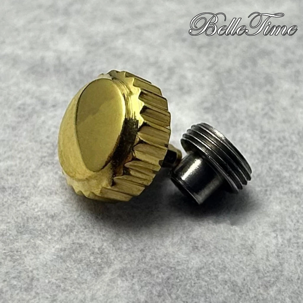 Hochwertige Uhrenteile Silber/Gold/Schwarz/Roségold Logo S Uhrenkrone und ohne S-Krone für NH34 NH35 NH36 Uhrwerk – Detail 12