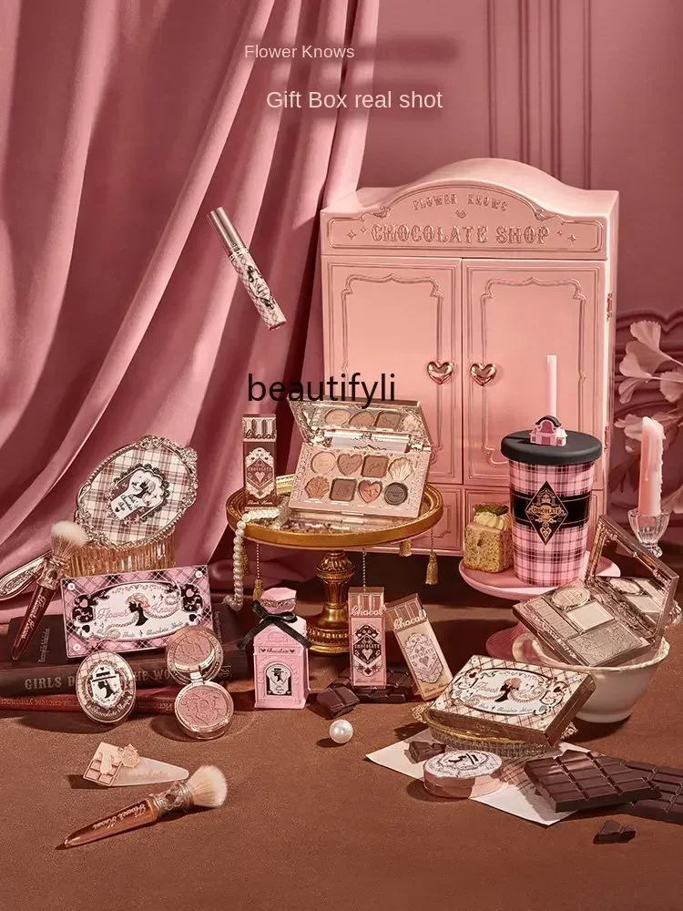 yj Flower Know Chocolate Wonderland Kleiderschrank Komplettset Make-up-Geschenkbox All-in-Set