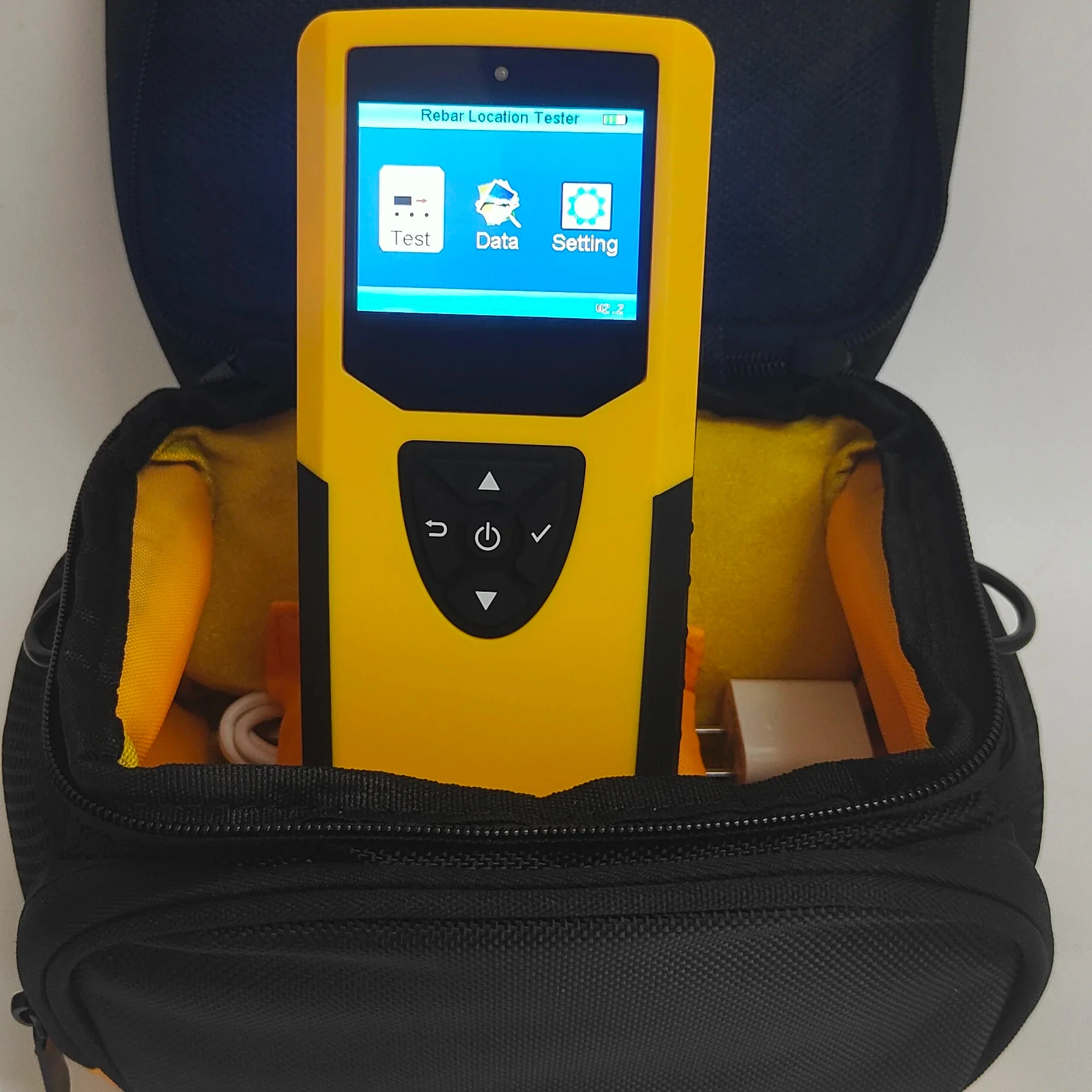 Hot Sell TEH 81 Portable Concrete Rebar Scanner High Precision Integrated Steel Bar Detector for Reinforcement Inspection
