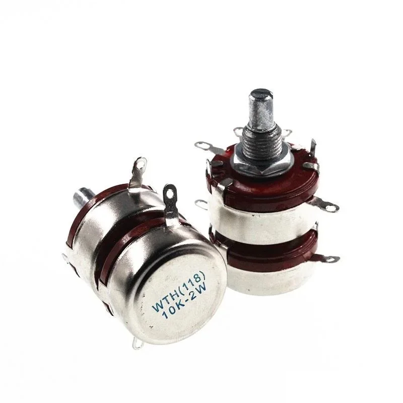 WTH118 2W 10K Double Potentiometer 2 Potentiometer