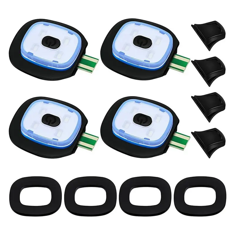 

Перезаряжаемый USB-светильник VEHO для светодиодных вязаных шапок, 40 штук, с режимами яркого, среднего и слабого света, USB-светодиодные фонари для шапок