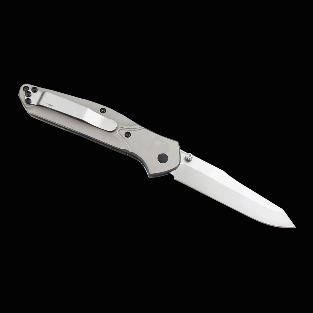 BM 940 Made Ceramic Bearing TC4 Titanium Handle Mark S90V Blade Camp Hunt Pocket Tactical Tool Folding Utility Knife