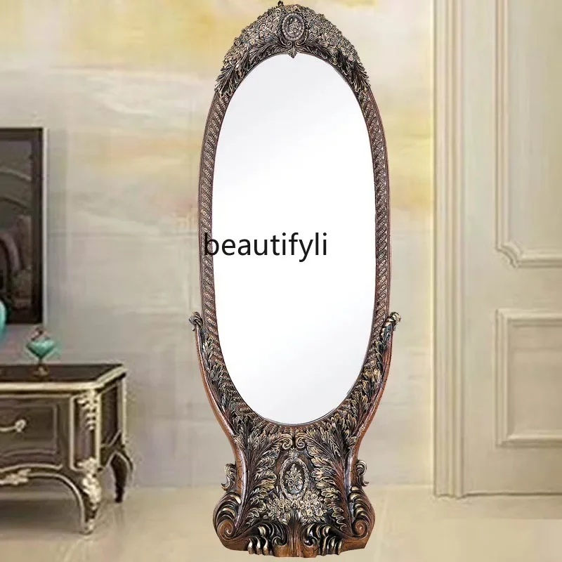 

Full-length mirror, resin wearing fitting mirror, resin full-length mirrorA4567