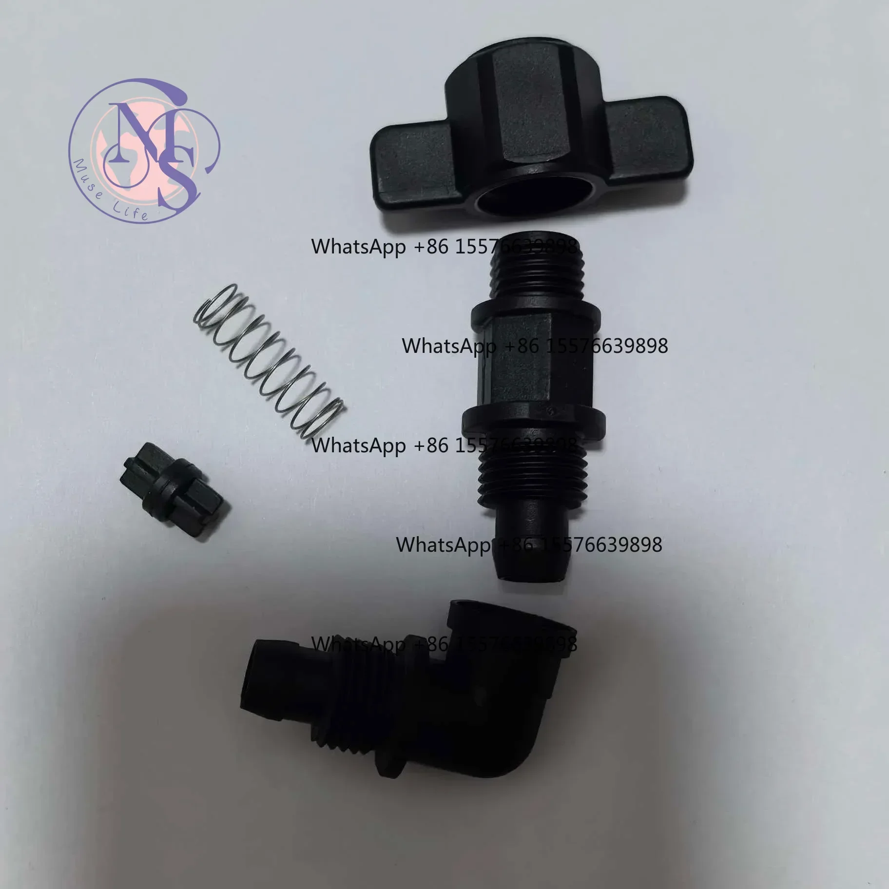 Agricultural Drone Flow Meter Elbow & Check Valve Kit, 1 Set Replacement Spare Parts