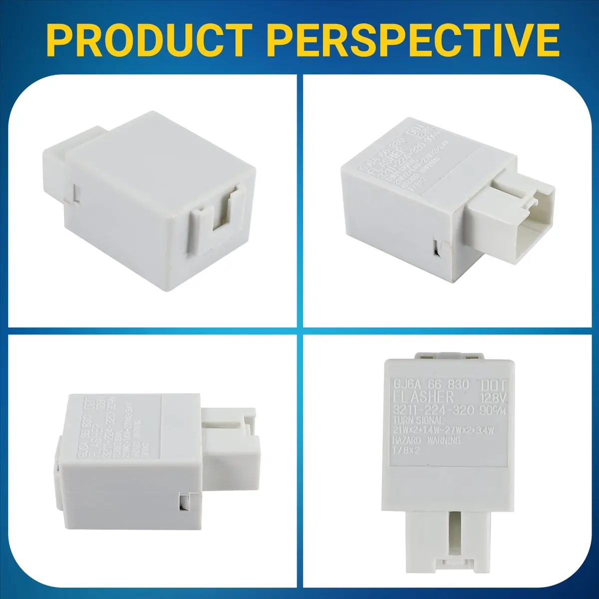 #70U (white)Automobile Signal Relay for Ford Mazda 6 MPV 2002-2006 GJ6A66830,Automotive Parts & Accessories