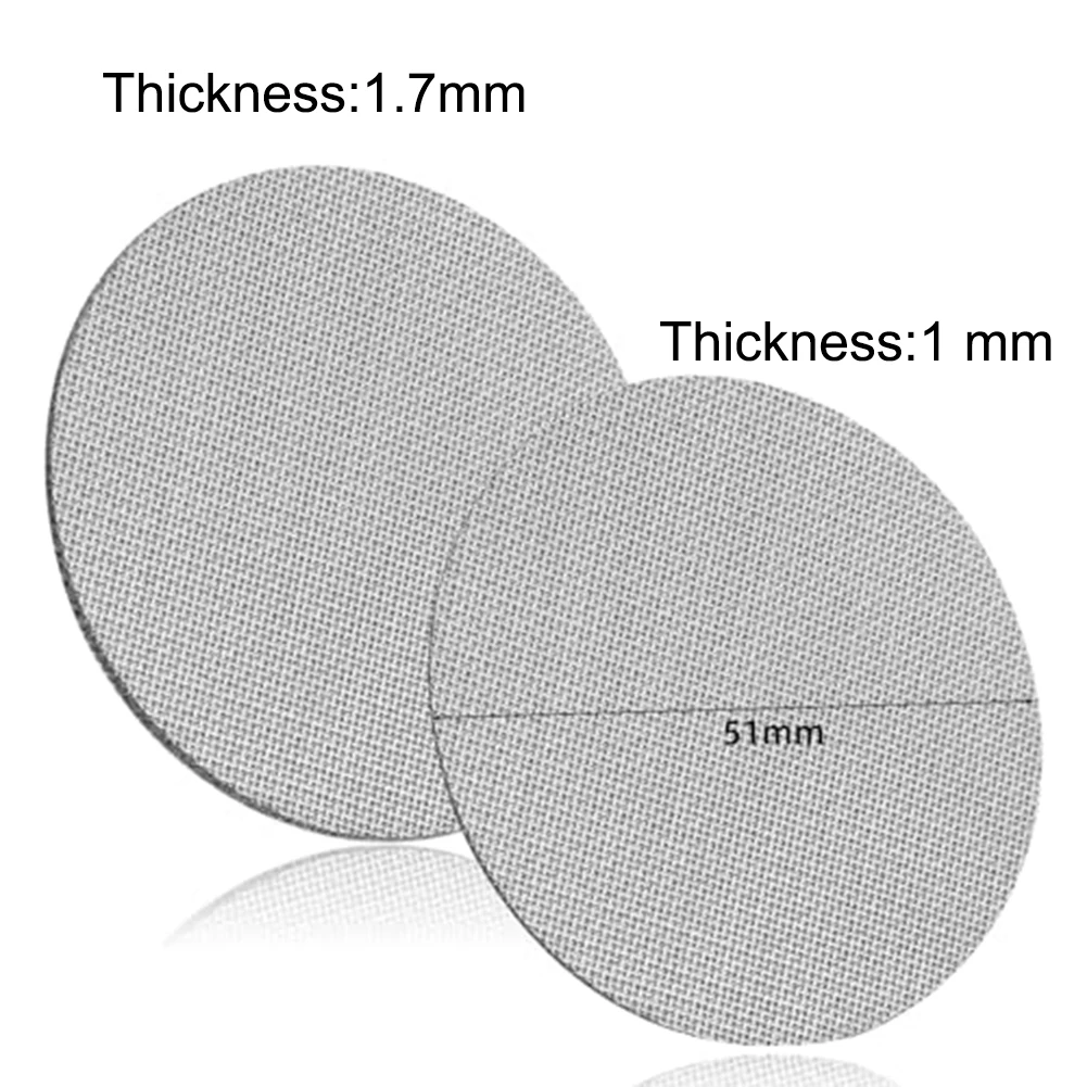 Making Espresso 51mm Espresso Strainer 1.7mm Thickness Easy To Clean Environmentally Friendly High Strength Filtration