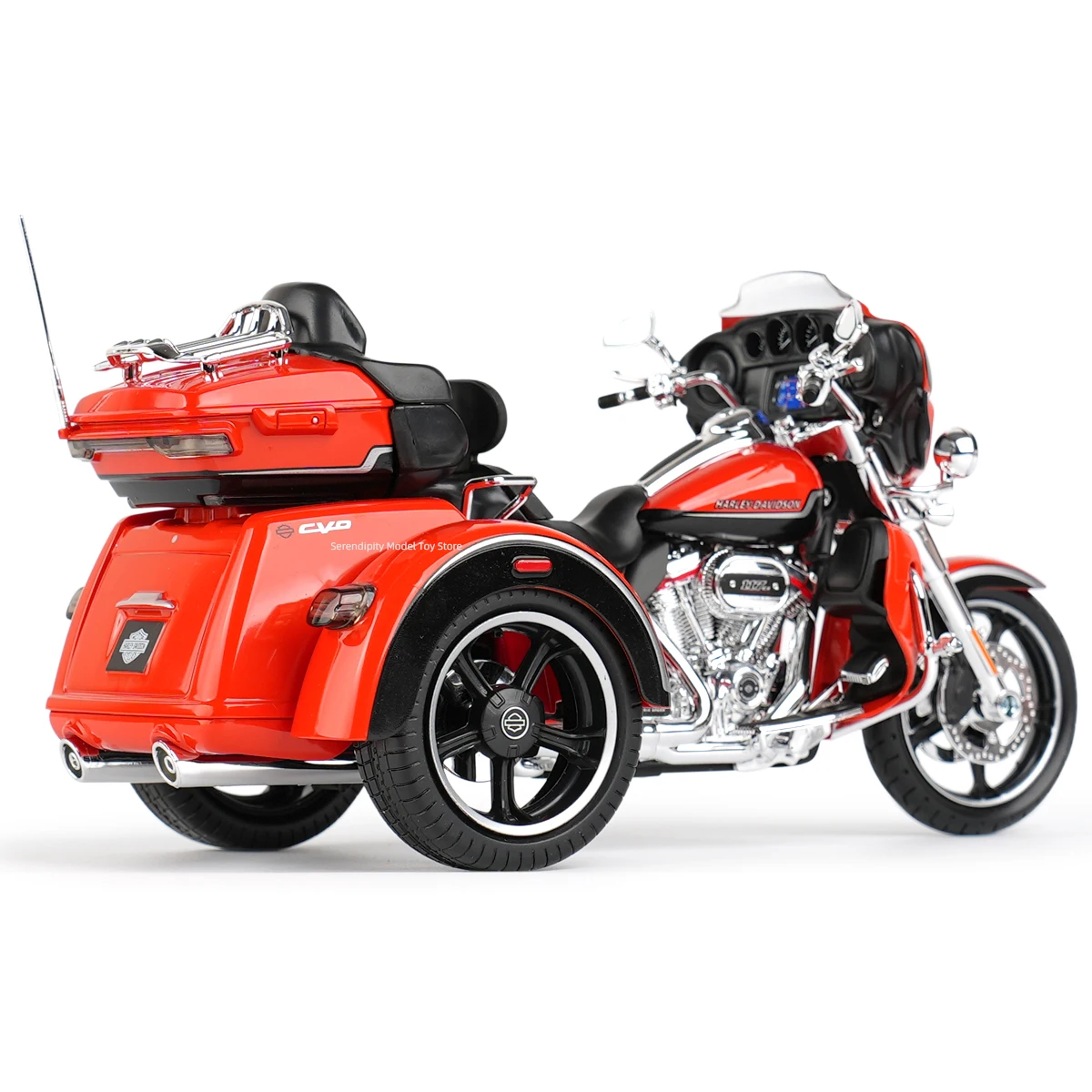 Maisto 1:12 Harley Davidson 2021 CVO Tri Glide Trikes Die Cast Vehicles Collectible Hobbies Motorcycle Model Toys