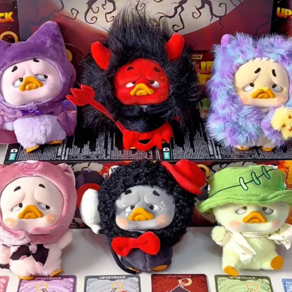 

Upsetduck красочный плеер утка слепая коробка кулон брелок Mystery Box фигурка аниме кукла сумка-сюрприз коллекция модель игрушки