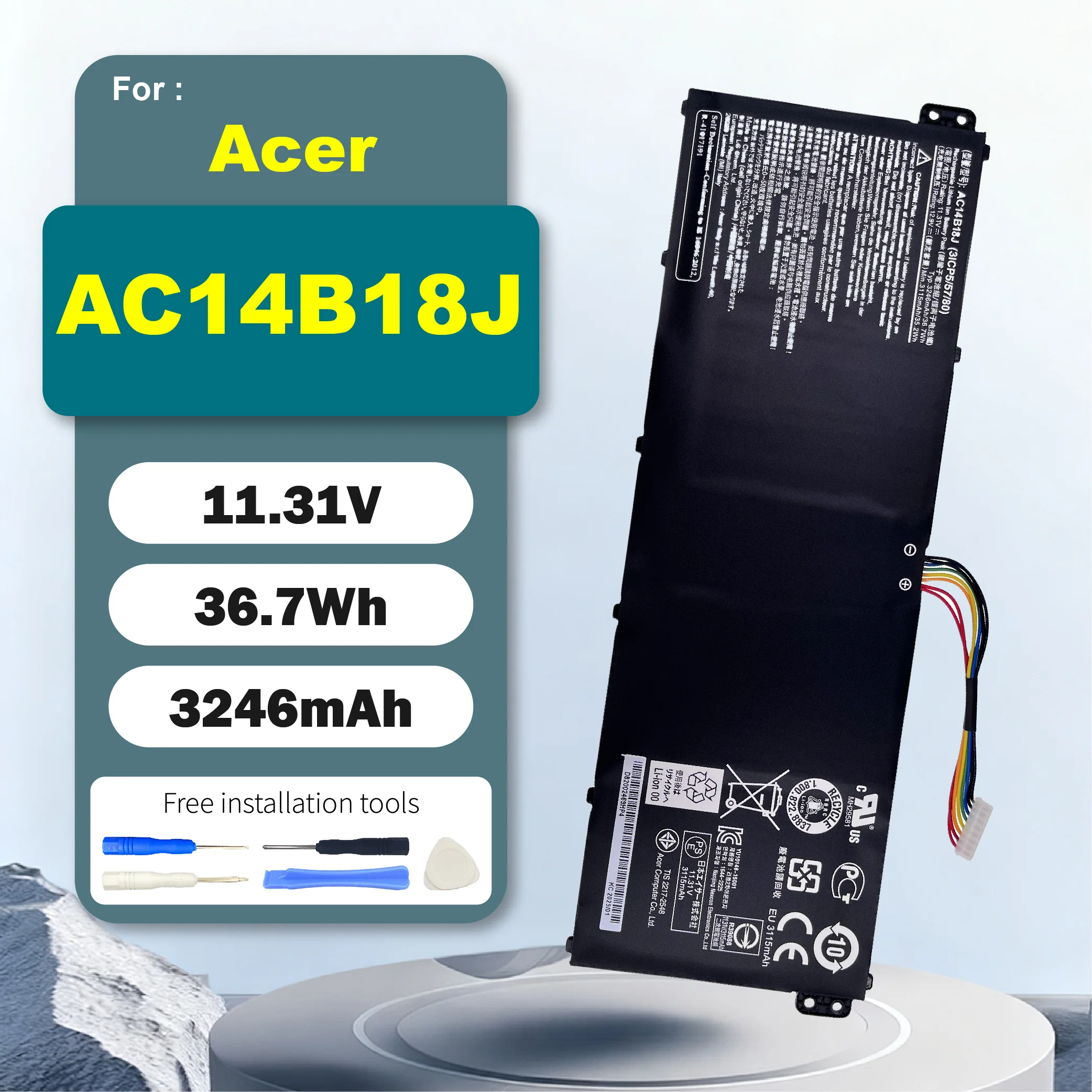 AC14B18J 11.31V AC1…