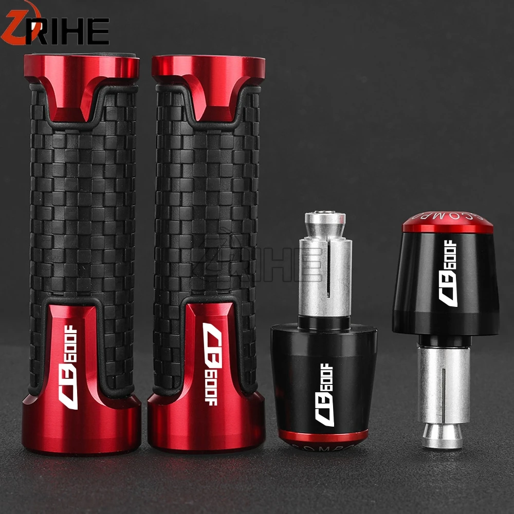 

Motorcycle 7/8'' 22MM CNC FOR HONDA CB600F Hornet CB 600F Handle Bar Cap End Plugs Handlebar Grips 1998-2013 2012 2011 2010 2009