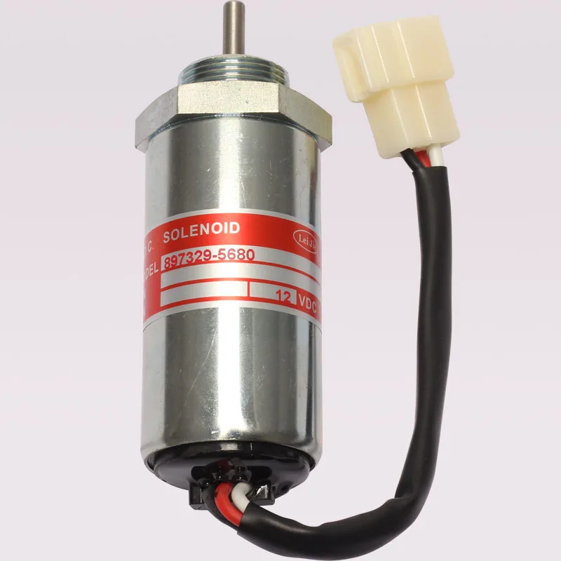 

For Hitachi excavator EX55 60 70 897329-5680 for Case 75 flameout solenoid valve switch