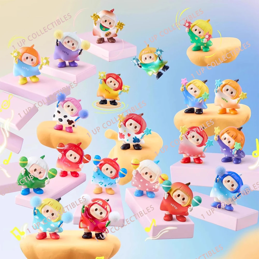 

MINISO Suprise Box Genuine Icon Box Mysterious Box Right Right Sauce Cute and Fun Crooked Head Series Figures Kawaii Gift Toys