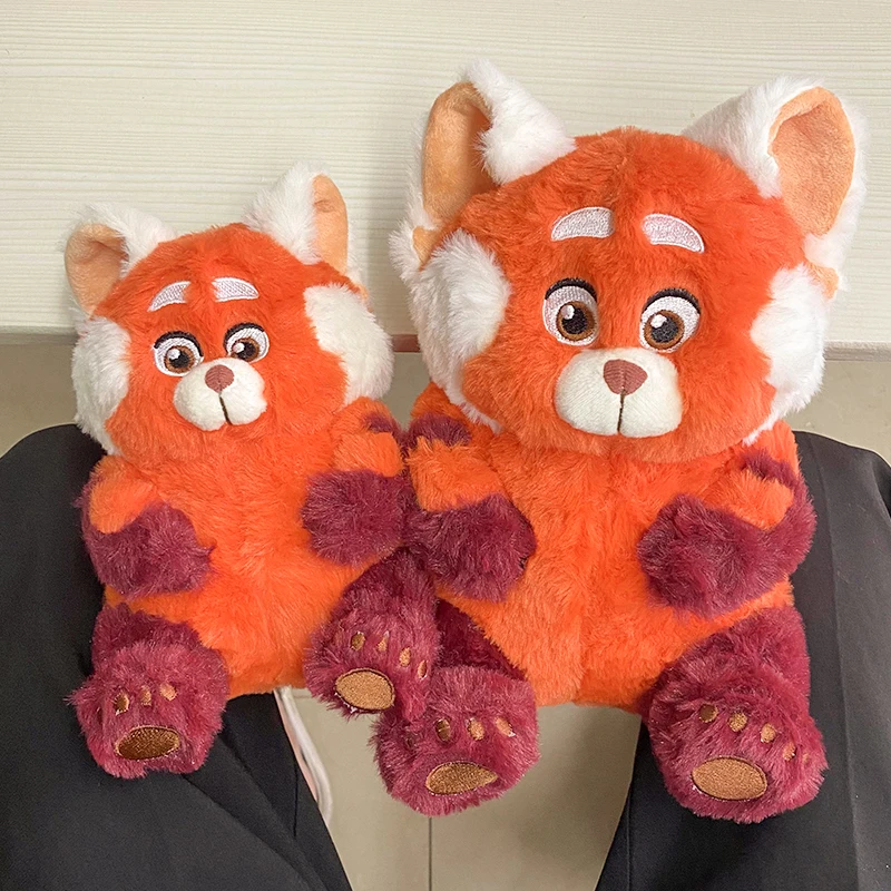 Disney Turning Red Cute Red Panda Plush Toy Soft Cuddly Stuffed Animal Cartoon Panda Plushies Appease Doll Xmas Gifts Girl