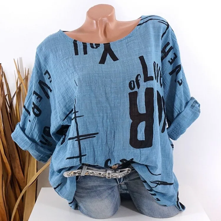 

Spring/Summer 2025 Elegant Bestseller Oversized Patterned Bamboo Joint Linen Cotton Plump Little Sister with Shoulder Sleeves