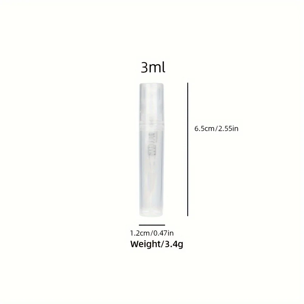 10 Flaschen mit 2/3/5ML Mini-Parfümproben, Verkauft in Kunststoff-Bajonettflaschen, Tragbar und Reisegröße – Detail 6