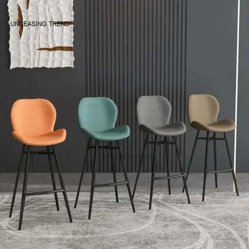 Высокий табурет для дома в скандинавском стиле, барный стул интернет-знаменитостей, касса, специальный стул, светильник, роскошный бар, интернет-табурет знаменитостей