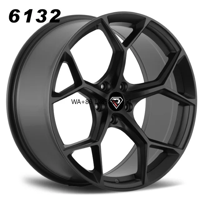

REP 6132 Car Rims 20/21/22 Inch with 5x112 Satin Black Ready to Ship Rims for audi RS7 Wheels