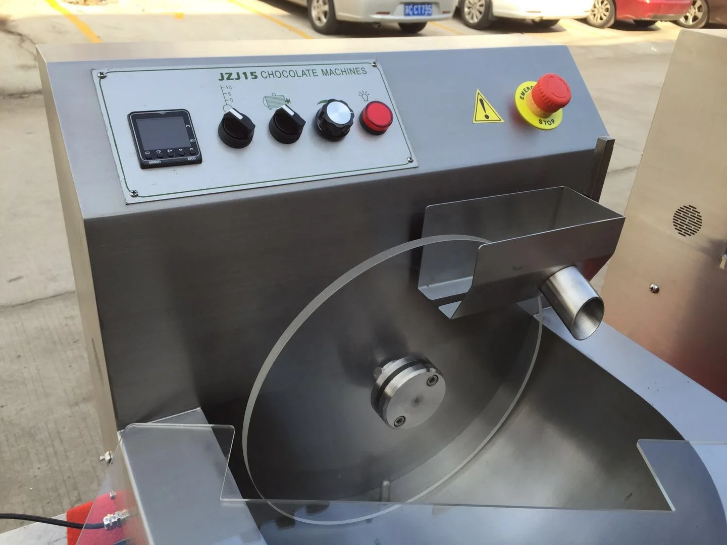15kg Automatic Chocolate Melter Enrobing Machine for Chocolate Making