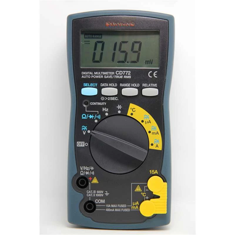 CD770 CD771 CD772 Compact Digital Multimeter Digital Multimeter