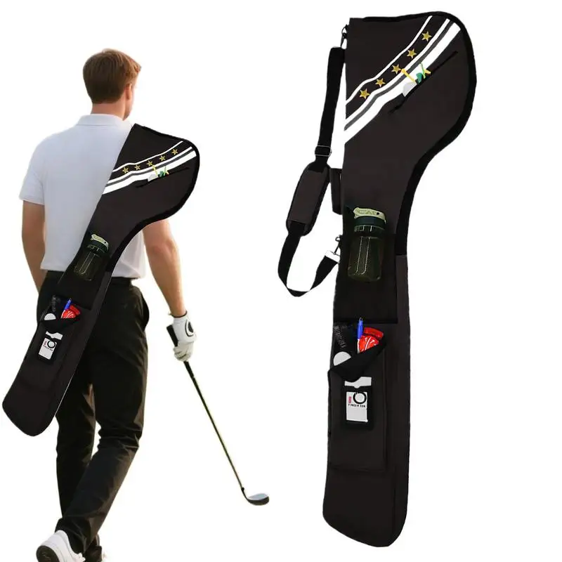 

Golf Club Case Carrying Bag For Golf Club Waterproof Multi Functional Storage Supplies For Women Men Boys Girls Youth Teens