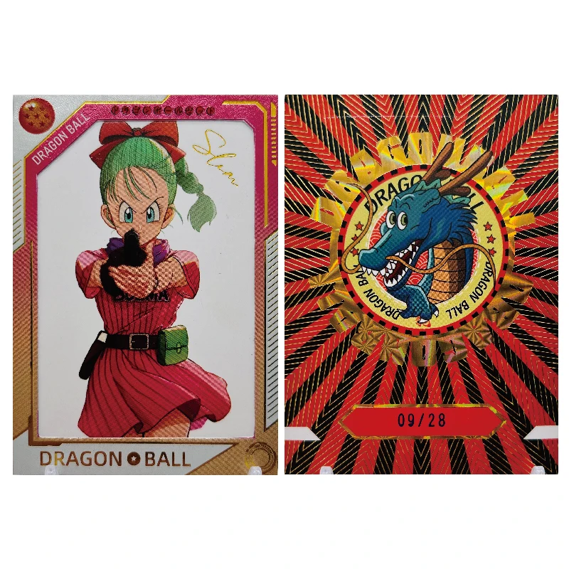 Dragon Ball Window Card Restricted Card Anime Characters Bulma Chichi Android 18 Collection Card Christmas Birthday Gift