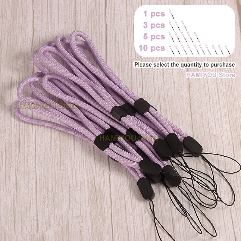 Adjustable Mobile Phone Strap Color Wrist Lanyard