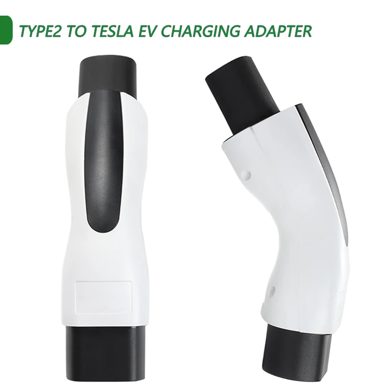 Adaptador EV tipo 2 para coche eléctrico, Conector de carga tipo 2a Tesla, enchufe europeo a TESLA, 32A, 250V