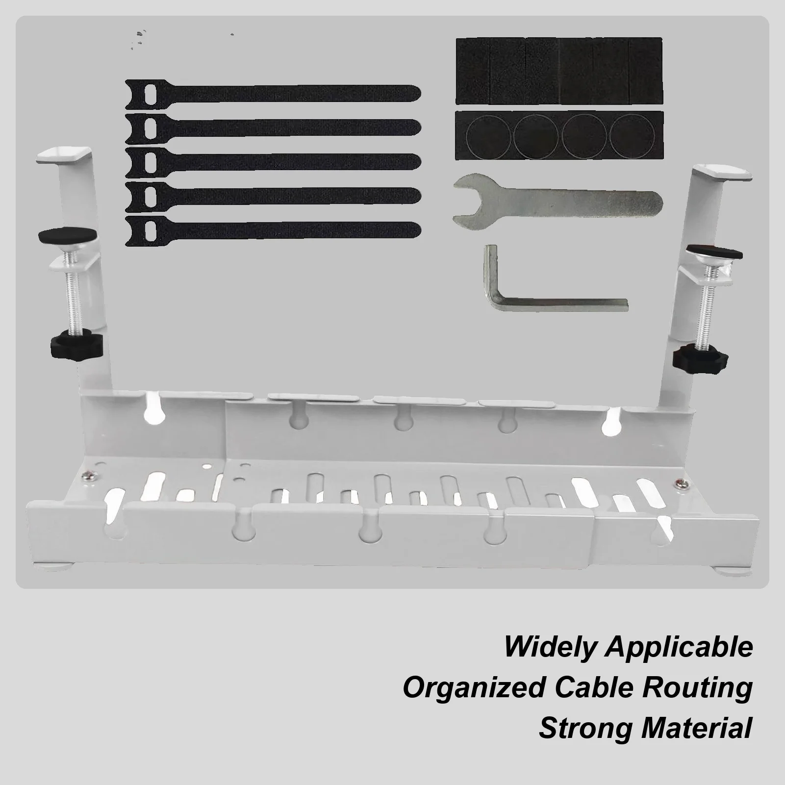 

Cord Management Under Desk Under Desk Cord Management Organization Manager Rack Storage Expandable Basket Tray For Computer