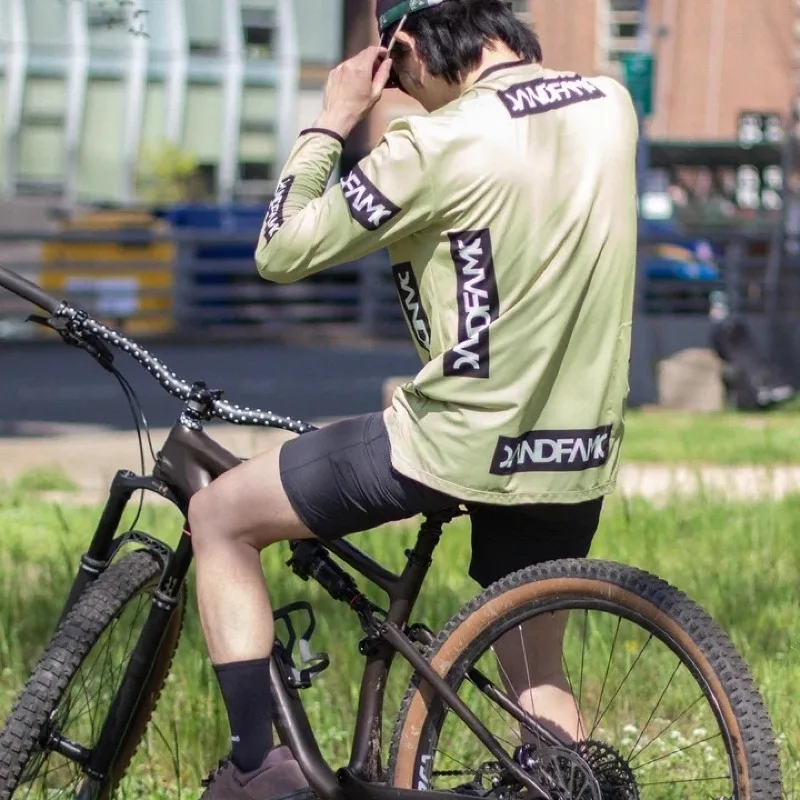 

Quick Dry Breathable Riding Suit Men Long Sleeve Mountain Bike Off-Road Motorcycle Outdoor Riding Quick Dry Suit Glock MTB