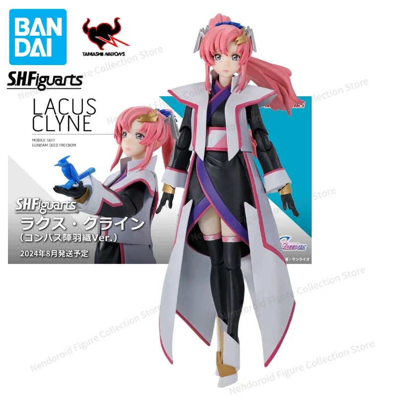 

In Stock Bandai S.H.Figuarts SHF Mobile Suit Gundam SEED Lacus Clyne Animation Action Figure Gift Model Collection Hobby