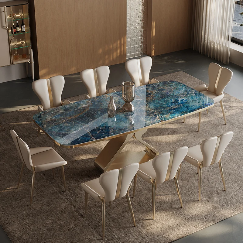 

Modern Gold Legs Metal Coffee Tables Luxury Kitchen Nail Center Coffee Tables Office Restaurant Mesas De Jantar Home Furniture