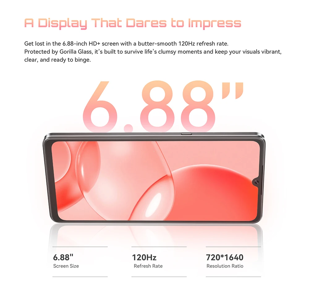 [Shipping From Poland] Cubot X100 Android 15 5G Smartphone 6.88" 16GB(8+8) RAM 256GB ROM 64MP 5100mAh 33W NFC Mobile Phone