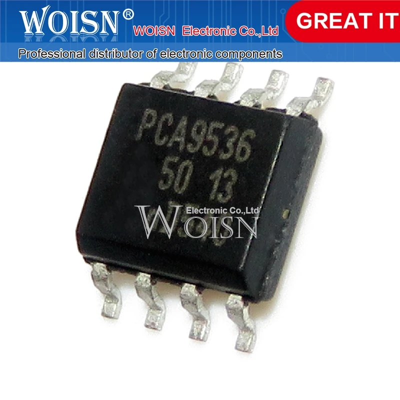 10PCS PCA9536DR PCA9536 PD536 SOP-8